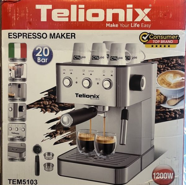 اسپرسو ساز تلونیکس مدل 5103 Telionix